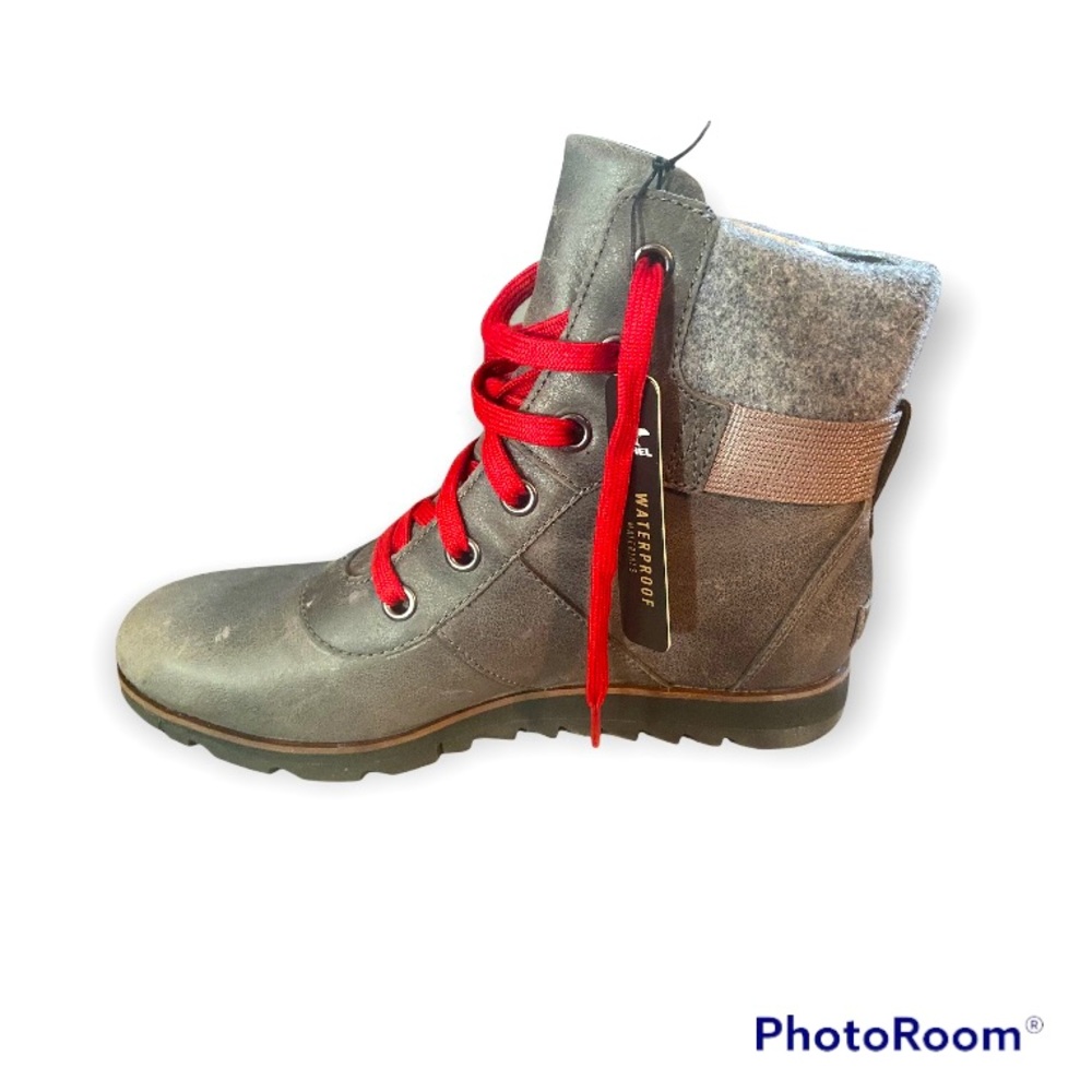 SOREL Harlow Conquest Boot- NWT- Size 9-Color:Quarry *in box & brand new